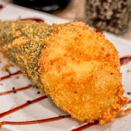imagem Temaki Hot  Skin Filadelfia (pele de salmão grelhada)