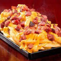 imagem Batata frita c/ cheddar e bacon 