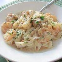 imagem Penne de Camarão ao Molho Branco 