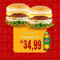 imagem 2 X-Tudo + Guaraná Antárctica de 1 litro