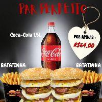 imagem 2 Duplo X-Tudão + Batatinha + Coca Cola 1,5L