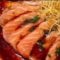 imagem Carpaccio de salmão