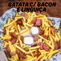 imagem Batata com Linguiça e Bacon