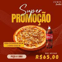imagem Pizza Gigante de Atum + Coca Cola 2L