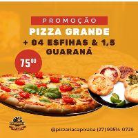 imagem Pizza 12 Pedaço + Guaraná 1,5L + 4 Esfihas