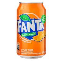 imagem Fanta laranja lata 350ml