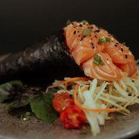 imagem Temaki Philadelphia sem Arroz
