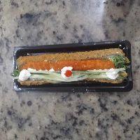 imagem HOT DOG SUSHI SALMAO CROCANTE E  CREAM CHEESE 