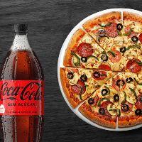 imagem Pizza Broto + Refri 2L
