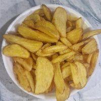 imagem Porção de batata canoa