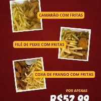 imagem Filé de Peixe c/ Fritas + coca 1,5 litro