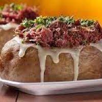 imagem Batata Recheada Carne Seca