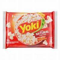 imagem Pipoca Natural Com Sal Yoki 25 G