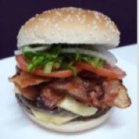 imagem Duplo Bacon + Açaí 300ml + guaracamp ou Refri Lata