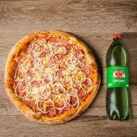 imagem Pizza média com refrigerante de 2l 