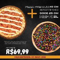 imagem Pizza Premium 45cm + Brotinho 25cm + Refri 2L