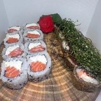 imagem 8 Uramaki Filadelfia + 10 Hot Filadelfia
