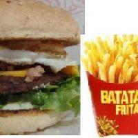 imagem 2 X-TUDO + 2 BATATAS PEQUENAS + 2 NATURAIS