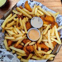 imagem BATATA COM GURJAO DE FRANGO