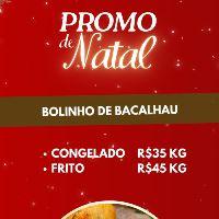 imagem Bolinho de Bacalhau FRITO 1kg