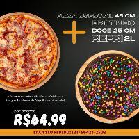 imagem Pizza Especial 45cm + Brotinho Doce + Refri 2L