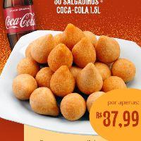 imagem 50 Salgadinhos + Coca Cola 1,5L