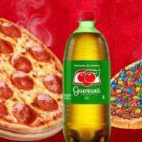 imagem 1 PIZZA GRANDE + 1 BROTINHO DOCE +1 REFRI DE 1 LITRO 